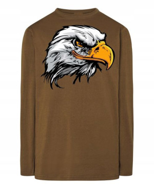 Longsleeve męski nadruk Orzeł Eagle Rozm.XS