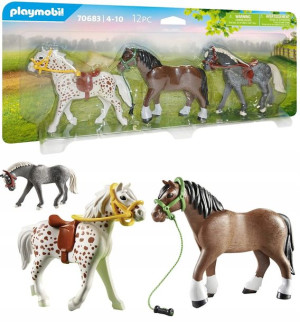 PLAYMOBIL Trzy konie 70683