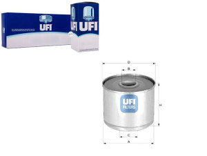 Filtr Paliwa Diesel Ufi
