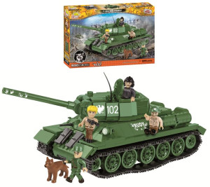 Cobi 2486 Small Army T34/85 Rudy 102 Wersja 2018