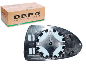 Szkło Lusterka Le Opel Corsa D 06- Depo