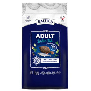 Baltica Baltic Fish Sensitive karma sucha dla małych ras 9 kg