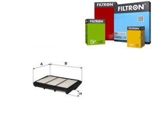 Filtr Powietrza Daewoo Nubira 7/03- Filtron