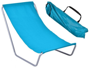Turystyczny Leżak Ogrodowy Plażowy Leżanka 100kg
