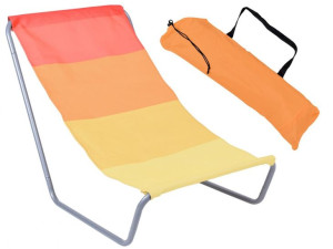 Turystyczny Leżak Ogrodowy Plażowy Leżanka 100kg