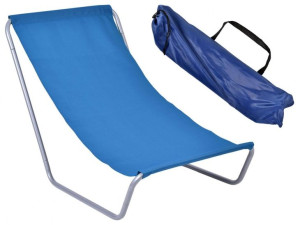Turystyczny Leżak Ogrodowy Plażowy Leżanka 100kg