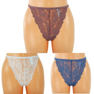 3x Stringi Damskie R. Uniwersalny