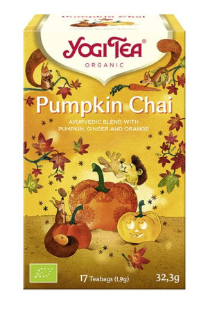 Herbata PUMPKIN CHAI Czaj z dynią BIO YOGI TEA