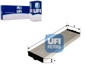 Filtr Kabinowy Peugeot 607 00- Weglow Ufi