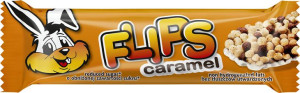 Baton zbożowy karmelowy 25 g - Flips Sante