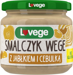 Smalec wegański z jabłkiem i cebulką Lovege 175 g - Sante