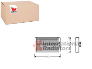 Nagrzewnica Fiat Van Wezel