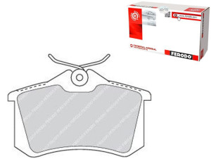 Klocki Hamulcowe Citroen Tył Berlingo C2 C3 C4 C8