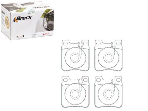 Klocki Hamulcowe Mercedes Tył W140 280-600 Breck