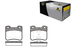 Klocki Hamulcowe Citroen Ax Saxo 17mm Wva21857 Roa