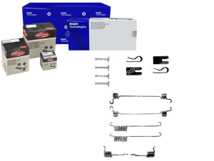 Sprężyny Szczęk Ham. Ford Tył Focus All 98-04 Delp