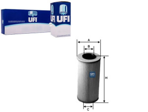 Filtr Oleju Golf Vento 2.8i Vr6 -96 Ufi