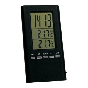 Termometr elektroniczny Terdens z zegarem 1614