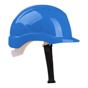 Kask budowlany niebieski