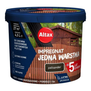 Impregnat Altax Jedna Warstwa palisander 4,5 l