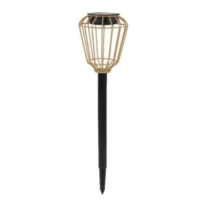 Lampa wbijana solarna 3000 K rattan