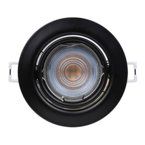Oczko LED GU10 345 lm 2700 K czarne DIM 3 szt.