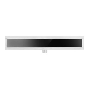 Odpływ liniowy Fala Glass czarny 600 mm