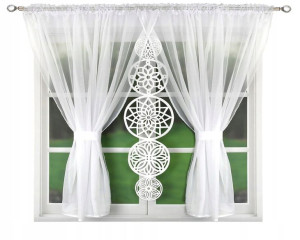 Zestaw firan ALBANIA 400x150 PANEL+ Firana