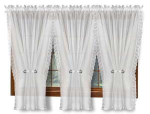 Firana Gotowa CORDOBA 600x150 Firanka 3 PANELE