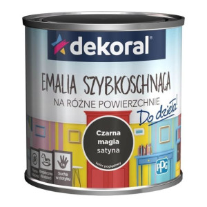 Emalia Do dzieła Dekoral czarna magia 0,2 l
