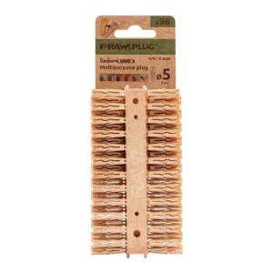 Kołek uniwersalny Rawlplug Timber Uno z wkrętem 10 x 36 mm 14 szt.