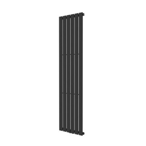 Grzejnik dekoracyjny Faringdon 180 x 45,2 cm czarny