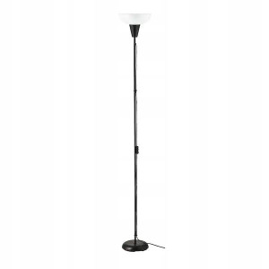 Lampa do salonu stojąca podłogowa 180cm loft czarna tagarp