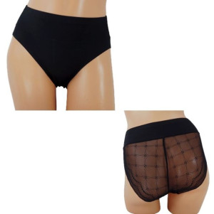 Majtki Damskie 1szt. Czarny S/m