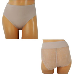 Majtki Damskie 1szt. Beżowy S/m