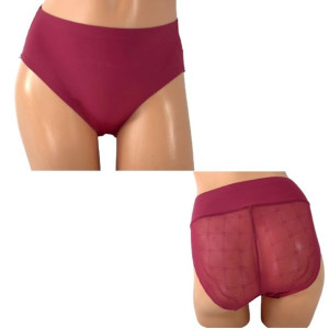 Majtki Damskie 1szt. S/m Bordowy