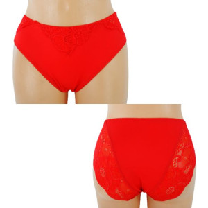 Majtki Damskie 1 Szt No 586 Xl Czerwony