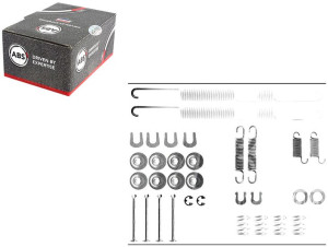 Sprężynki Do Szczęk Ham. Toyota Hilux 89-05 A.b.s.
