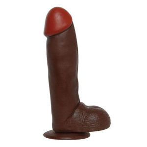 Realistyczne dildo z przyssawką. Rozmiar XXL. 11 cali długości.
