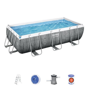 Basen stelażowy prostokątny 4.04m x 2.01m x 1.00m Bestway 56721