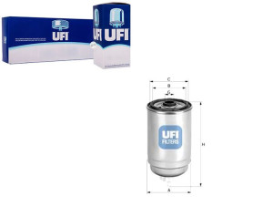 Filtr Paliwa Diesel Ufi