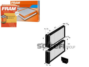 Filtr Kabinowy Cu 23 000-2 Fram Fram