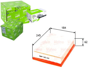 Filtr Powietrza Citroen Peugeot Valeo