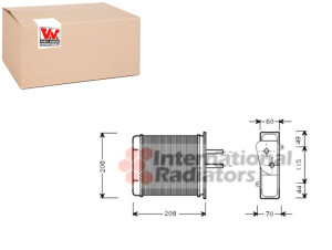 Nagrzewnica Fiat Van Wezel