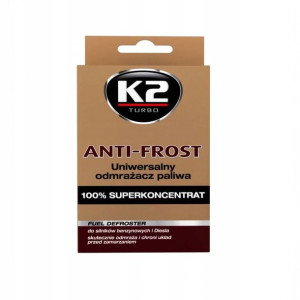 K2 ANTI-FROST Uniwersalny odmrażacz paliwa 50ml