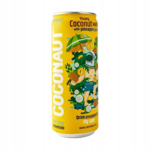 Woda kokosowa COCONAUT z sokiem ananasowym 320 ml