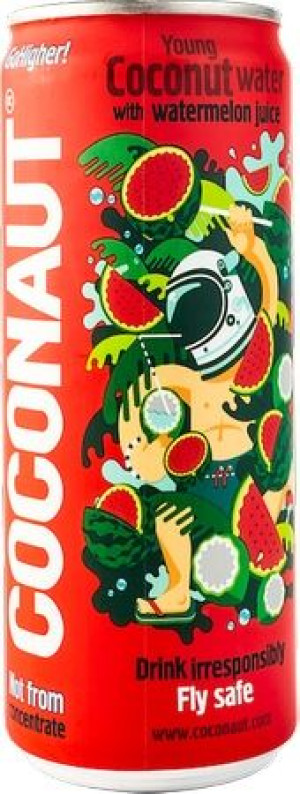 Woda kokosowa COCONAUT z sokiem arbuzowym 320 ml