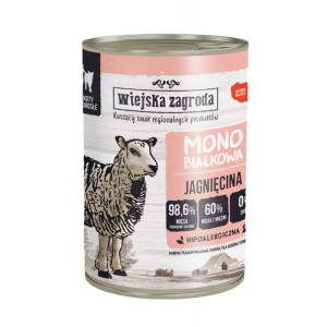 Karma kota WIEJSKA ZAGRODA Monobiałkowa jagnięcina