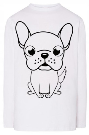 Longsleeve męski nadruk PIES PIESEK r.S