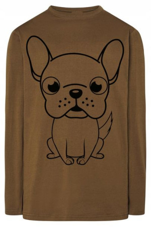 Longsleeve męski nadruk PIES PIESEK r.S